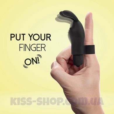 FeelzToys Magic Finger Vibrator Black вібратор на палець