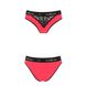 Трусики з широкою гумкою і мереживом Passion PS001 PANTIES red/black, size L