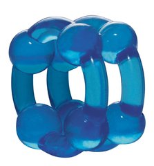 Эрекционное кольцо на член Stronghold Blue, Голубой