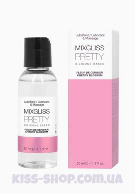 Лубрикант на силіконовій основі MixGliss PRETTY - FLEUR CERISIER (50 мл) з ароматом квіток вишні