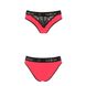 Трусики з широкою гумкою і мереживом Passion PS001 PANTIES red/black, size S