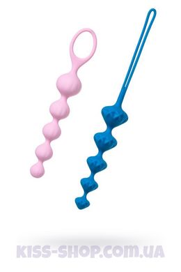 Анальные бусы Satisfyer Beads Colored