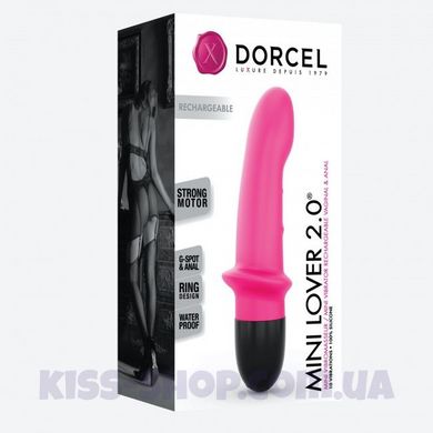 Маленький вібратор Dorcel Mini Lover Magenta для жінок і чоловіків