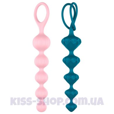 Анальные бусы Satisfyer Beads Colored