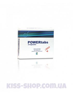 Капсули для продовження статевого акту PowerTabs 2 шт