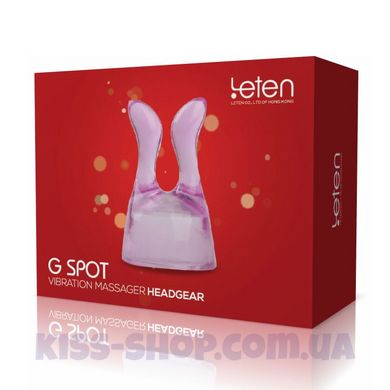 Насадка для вібромасажера Leten G SPOT HEADGEAR - 2 (40 x 60 мм)