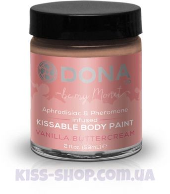 Краска для тела Dona Kissable Body Paint - VANILLA BUTTERCREAM