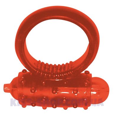 Силіконове ерекційне кільце Vibro Ring Red, Блакитний