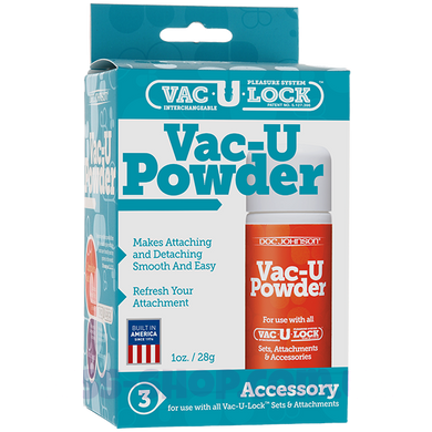 Присыпка для крепления Vac-U-Lock Doc Johnson Vac-U Powder