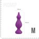 Анальна пробка Adrien Lastic Amuse Medium Purple (M) з двома переходами, макс. діаметр 3,6 см