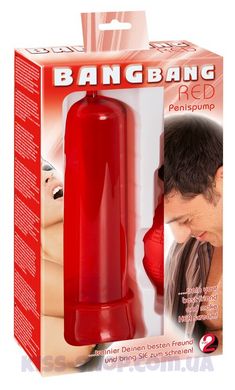 Помпа для полового члена Penis Pump Red