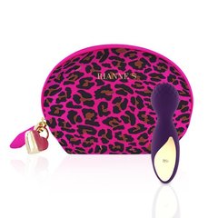 Вібромасажер Rianne S Lovely Leopard Purple + косметичка