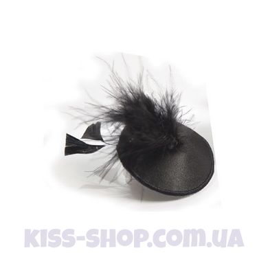 Пестіс - стикини Bijoux Indiscrets Burlesque pasties FEATHER, з пір'ям