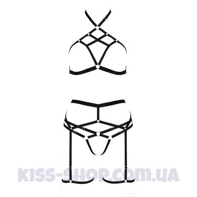 MORGAN SET WITH OPEN BRA black XXL/XXXL - Passion