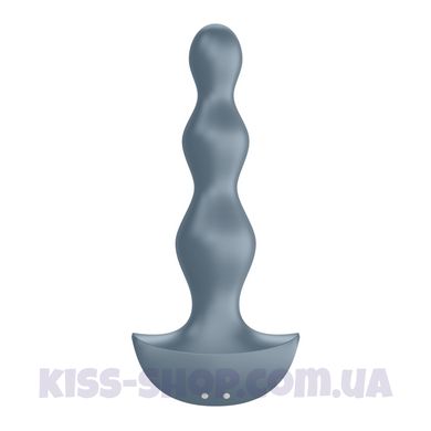 Анальний стимулятор-намистини з двома моторами Satisfyer Lolli-Plug 2 ice blue