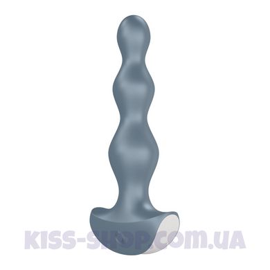 Анальний стимулятор-намистини з двома моторами Satisfyer Lolli-Plug 2 ice blue