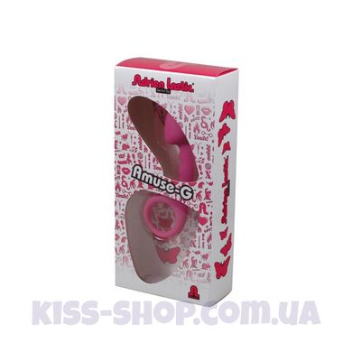 Анальна пробка Adrien Lastic Budy Pink із стимулюючою ніжкою, макс. діаметр 2,5 см