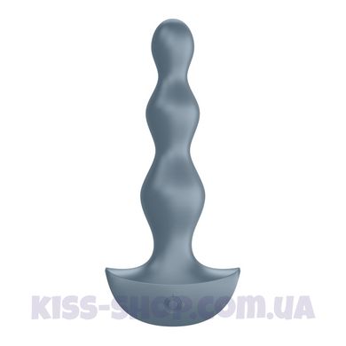 Анальний стимулятор-намистини з двома моторами Satisfyer Lolli-Plug 2 ice blue