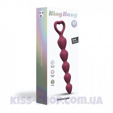 Анальний ланцюжок Love To Love BING BANG M - PLUM STAR