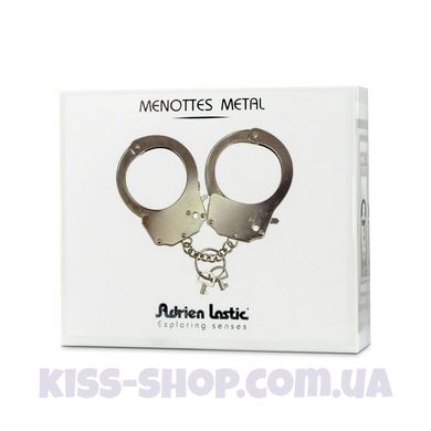 Наручники металлические Adrien Lastic Handcuffs Metallic