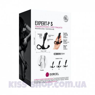 Ручний ергономічний масажер простати Dorcel Expert P size S