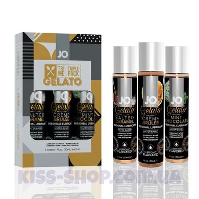 Подарочный набор System JO Limited Edition Tri-Me Triple Pack - Gelato (3 х 30 мл)