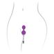 Вагинальные шарики с вибрацией Adrien Lastic Kegel Vibe Purple