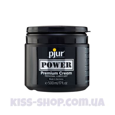 Густа змазка для фістингу та анального сексу pjur POWER Premium Cream 500 мл на гібридній основі