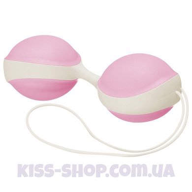 Вагінальні кульки для жінок Amor Gym Balls Duo рожево-білі