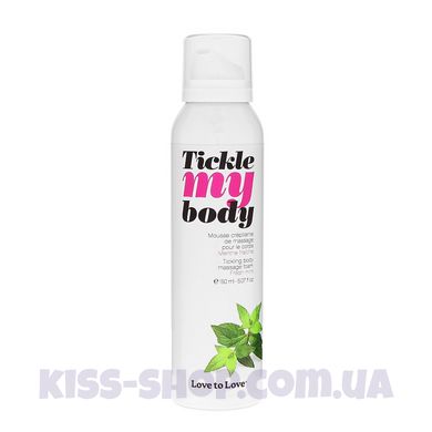 Массажная пена Love To Love TICKLE MY BODY Fresh Mint (150 мл)