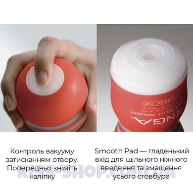 Мастурбатор Tenga Deep Throat (Original Vacuum) Cup (глибоке горло) з вакуумною стимуляцією