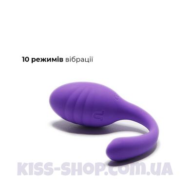 Віброяйце зі стимулятором клітора Adrien Lastic Smart Dream II з пультом LRS, можна під одяг