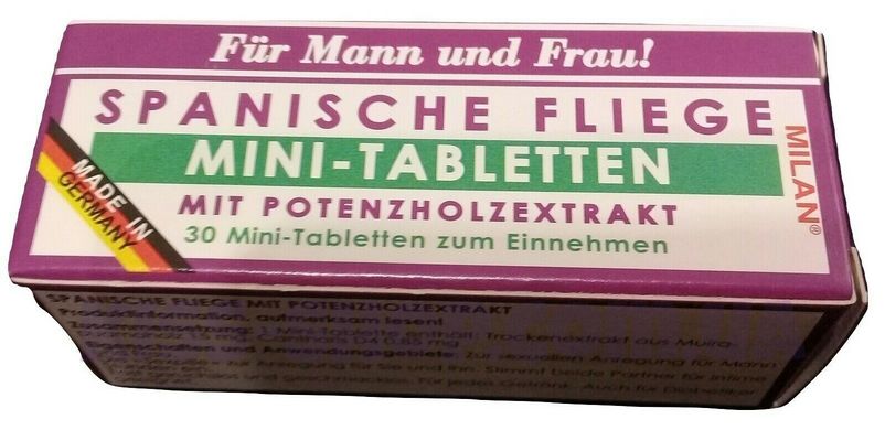 Міні-таблетки Шпанская Мушка для сексуального збудження 30 шт
