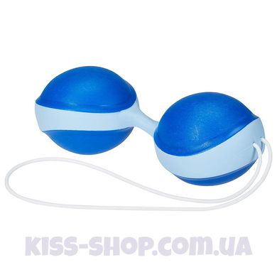 Вагинальные шарики для женщин Amor Gym Balls Duo сине-голубой