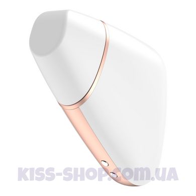 Вакуумний стимулятор клітора Satisfyer Love Triangle White