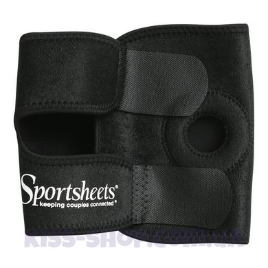 Ремень на бедро для страпона Sportsheets Thigh Strap-On, на липучке, можно на подушку, объем 55см