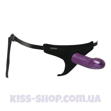 Трусики-стринги со страпоном Sportsheets Bikini Strap-On, диаметр 3,5см