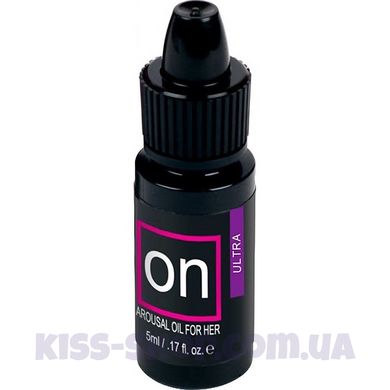Збуджувальні краплі для клітора Sensuva ON Arousal Oil for Her Ultra (5 мл)найпотужніші, до 45 хв.